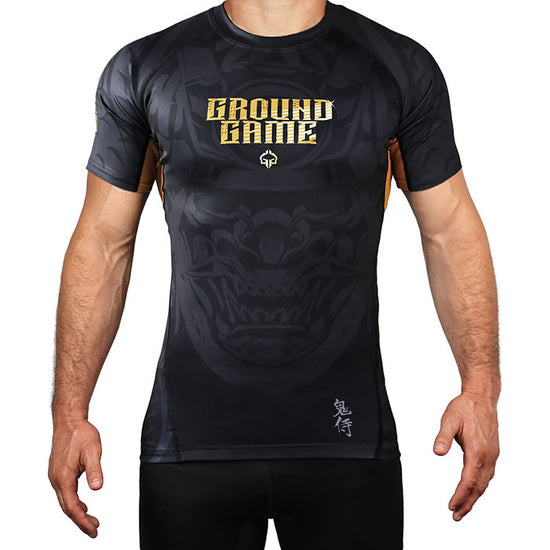 Рашгард с къс ръкав GROUND GAME Oni Samurai