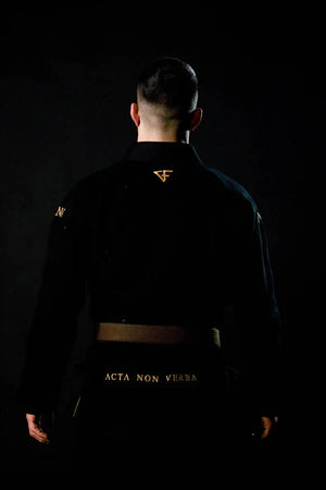 Kimono Brazilian Jiu Jitsu GROUND FORCE ANV Gi - Negru