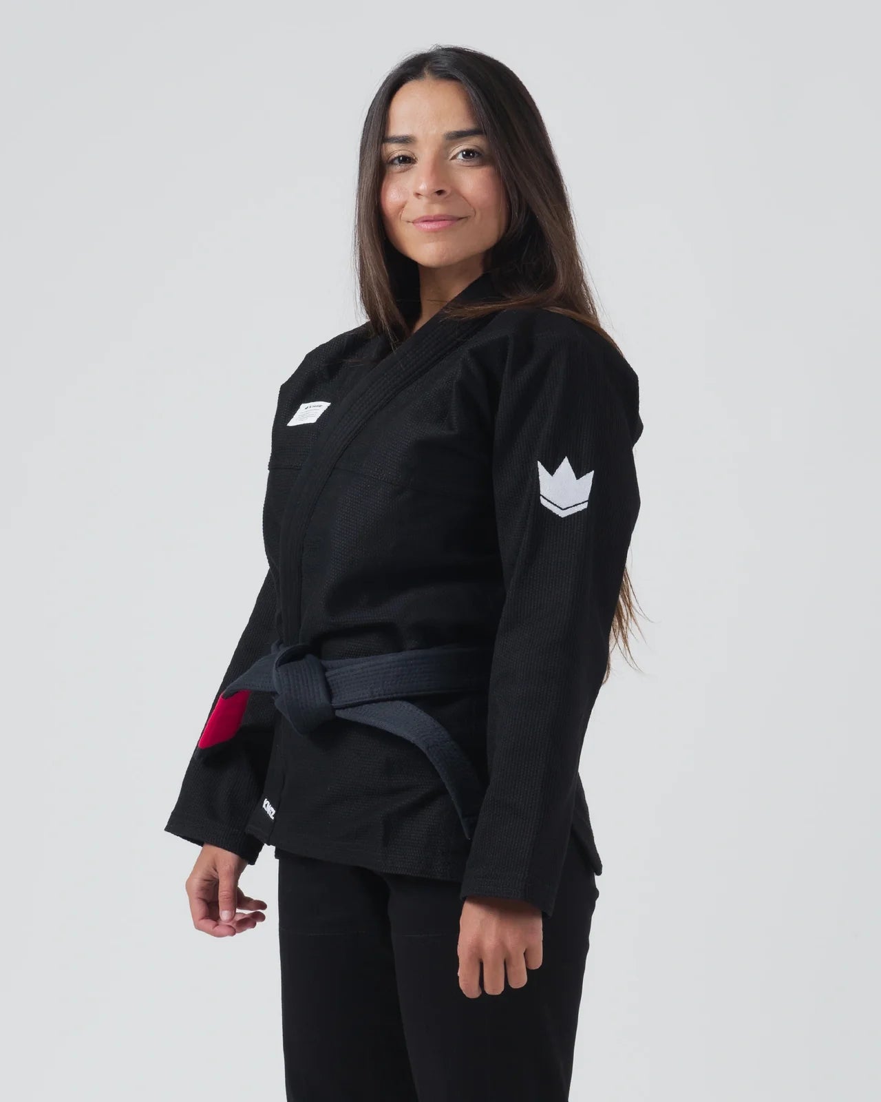 Kimono Femei Brazilian Jiu Jitsu KINGZ Kore V2 - Negru