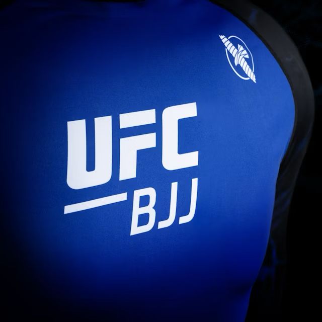 Rashguad Maneca Lunga HAYABUSA X UFC - Negru / Albastru