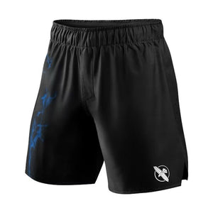 Short BJJ / MMA HAYABUSA X UFC BJJ - Negru / Albastru