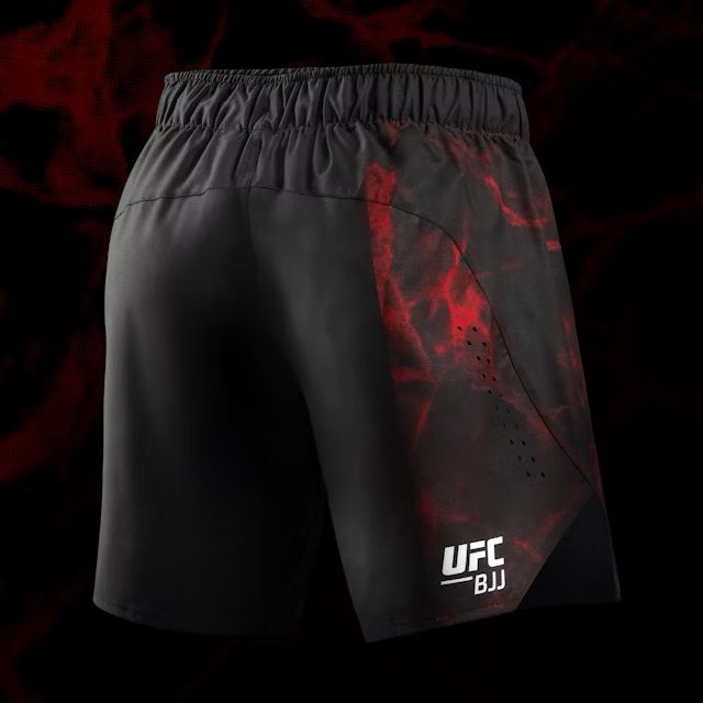 Short BJJ / MMA HAYABUSA X UFC BJJ - Negru / Rosu