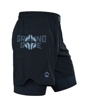 Short GROUND GAME 2-in-1 Samurai Shadow
