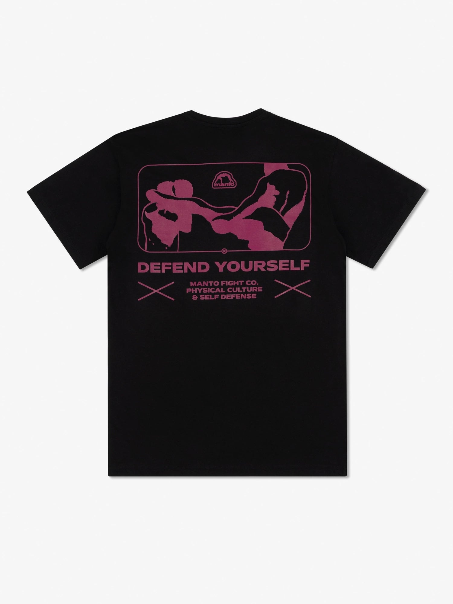 Тениска MANTO Kicker - Черна