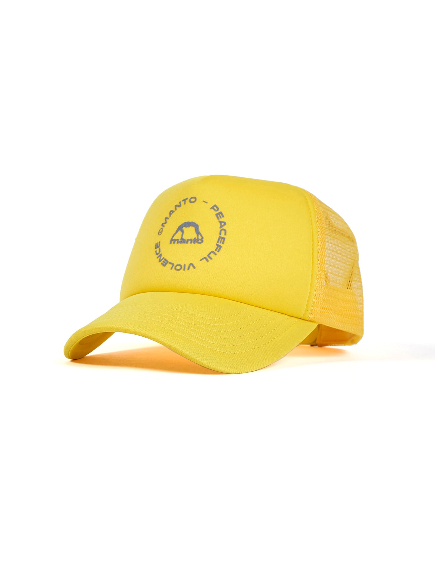 Шапка с козирка MANTO Trucker Жълта