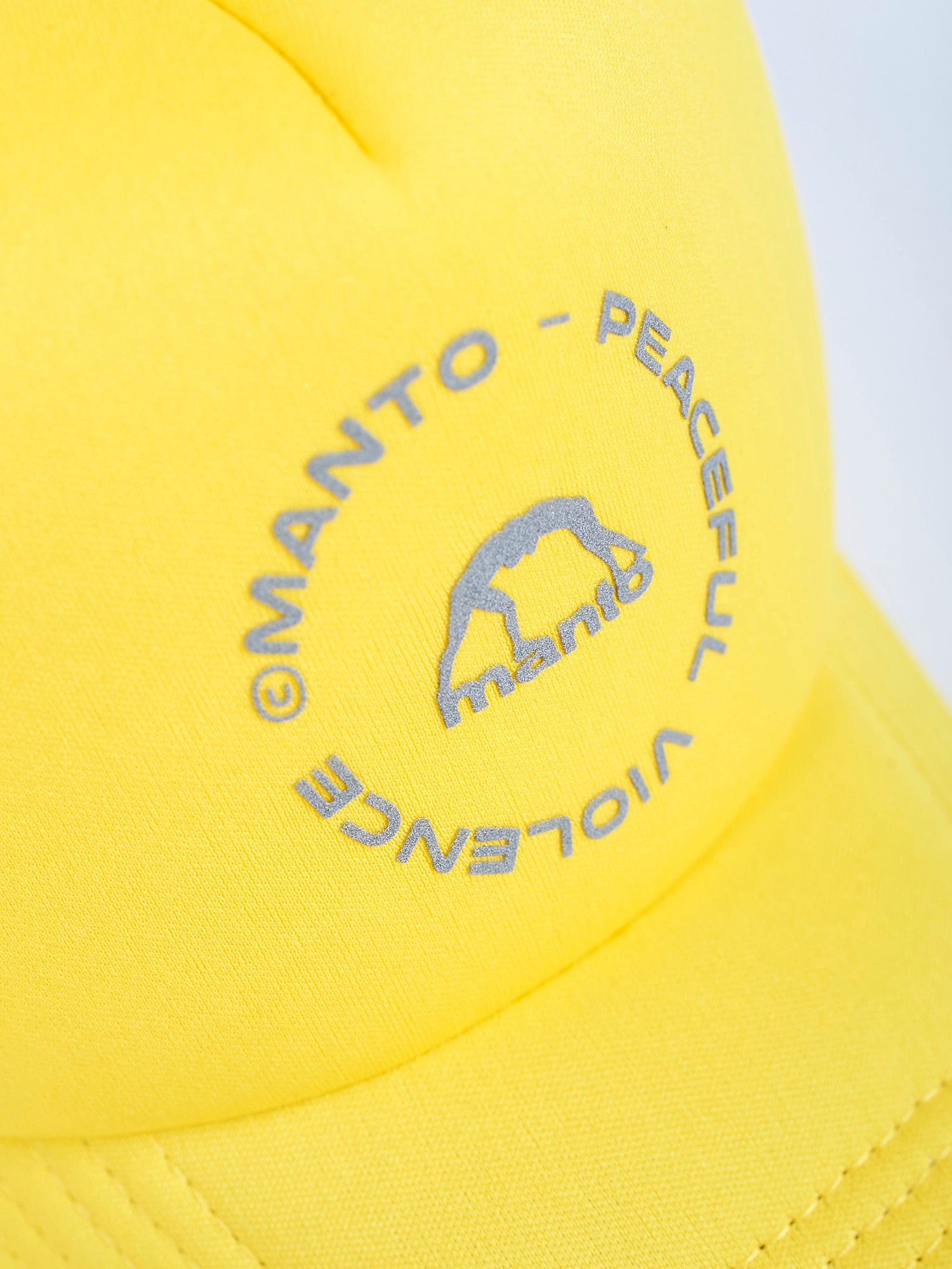 Шапка с козирка MANTO Trucker Жълта