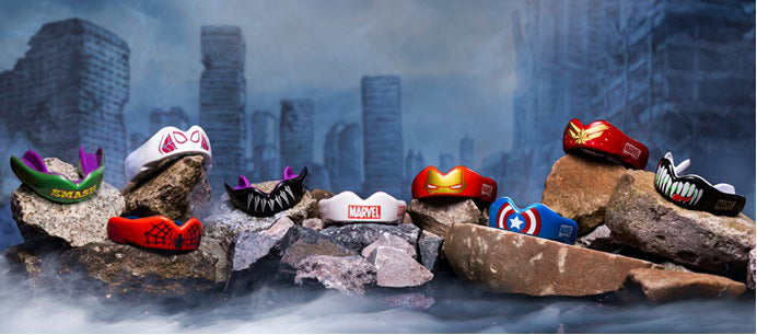 Protecție de supererou: Mouthguard-urile SAFEJAWZ x Marvel ajung în premieră pe BJJmall.ro