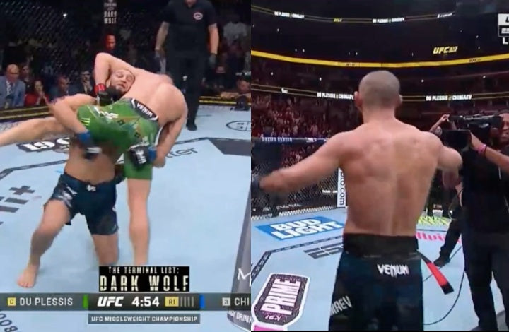 Khamzat Chimaev devine campion UFC si primeste centura neagra in Jiu-Jitsu Brazilian chiar in cusca