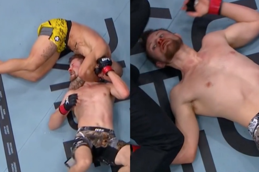 Vezi un Ninja Choke executat ca la carte in UFC!