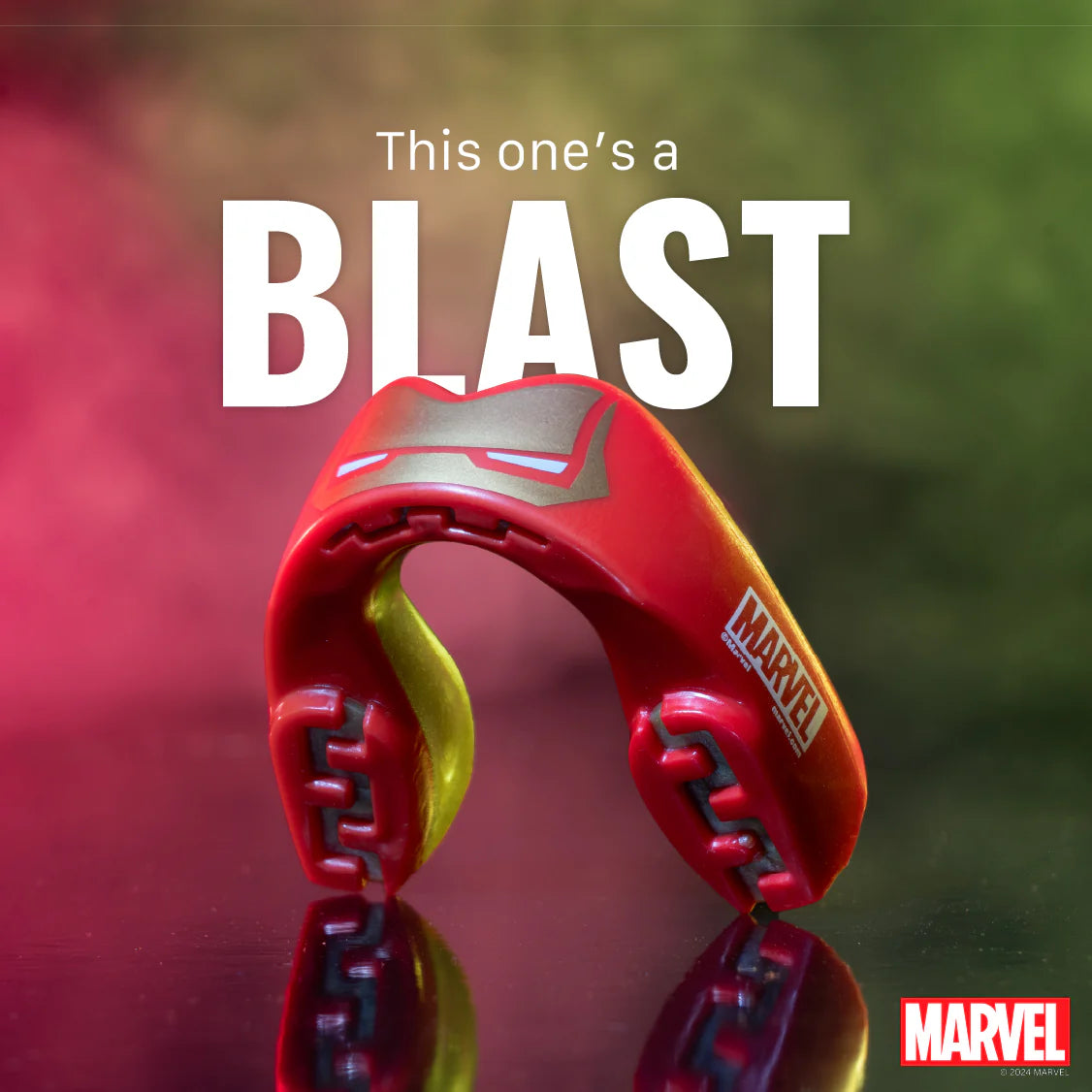 Протеза за зъби SAFEJAWZ Marvel Iron-Man – За възрастни