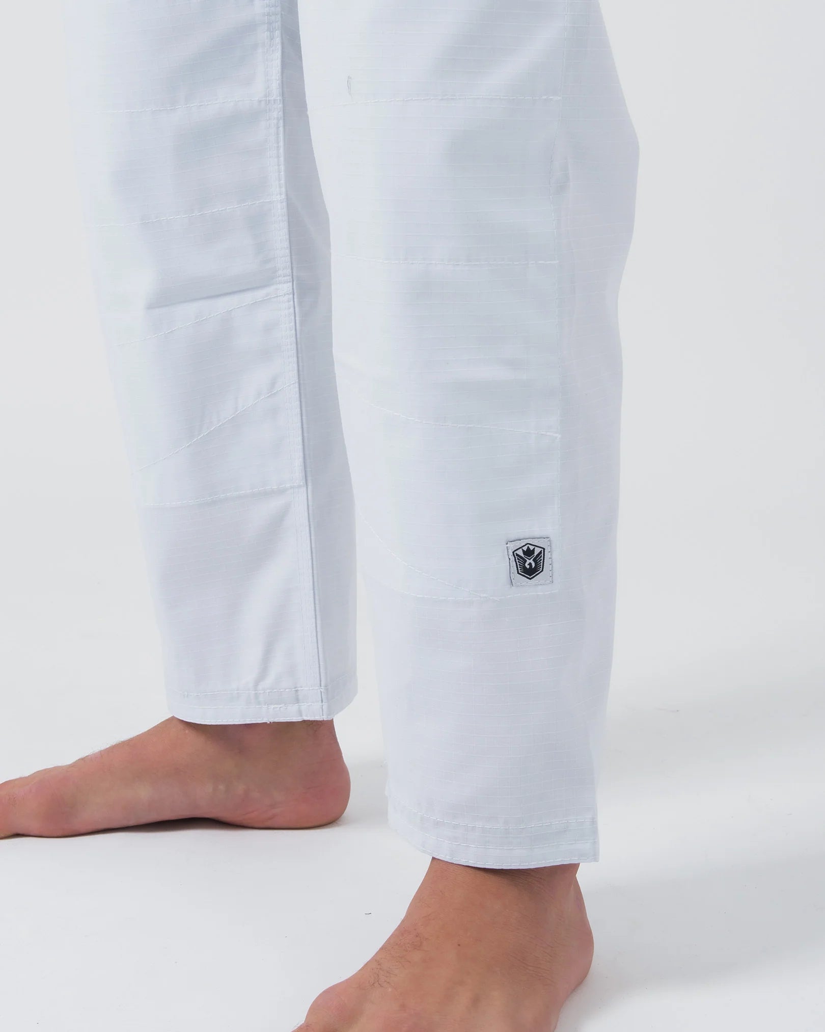 Kimono Brazilian Jiu Jitsu Balistico 4.0 poza facuta la detaliile de pe pantalonii de kimono