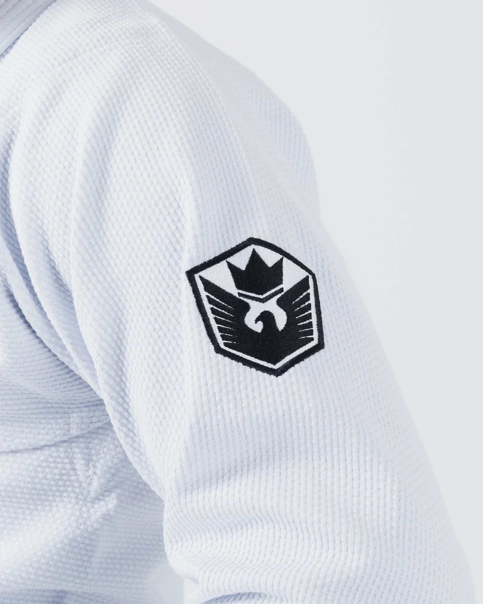 Kimono Brazilian Jiu Jitsu Balistico 4.0 poza facuta la detaliile de pe bluza kimonoului