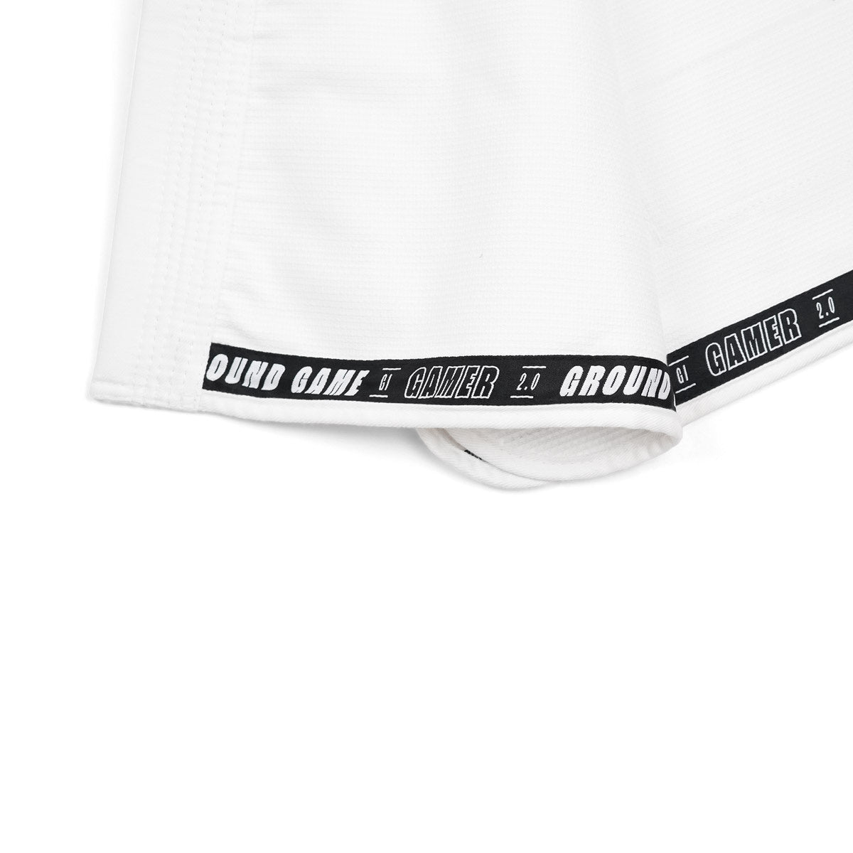 Kimono Brazilian Jiu Jitsu GROUND GAME Gamer 2.0 Gi Alb