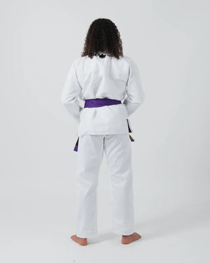 Kimono Femei Brazilian Jiu Jitsu KINGZ Kore V2 - Alb