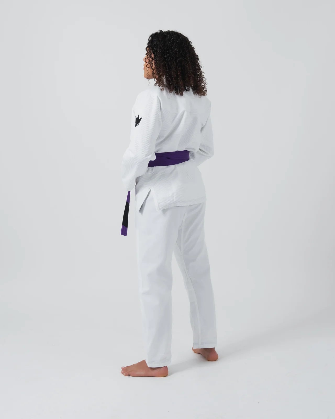 Kimono Femei Brazilian Jiu Jitsu KINGZ Kore V2 - Alb