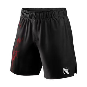 Short BJJ / MMA HAYABUSA X UFC BJJ - Negru / Rosu
