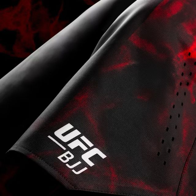 Short BJJ / MMA HAYABUSA X UFC BJJ - Negru / Rosu