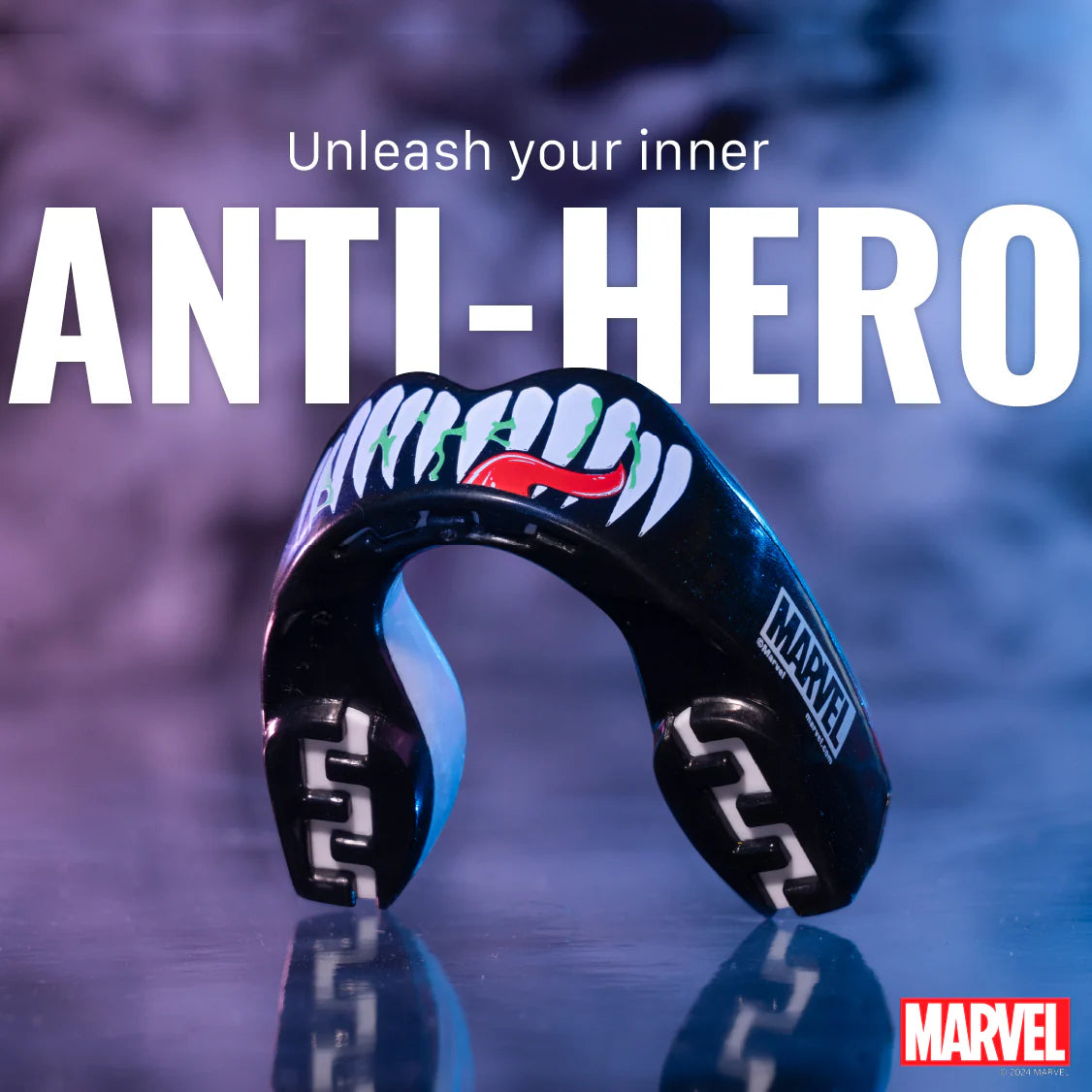 SAFEJAWZ Marvel Venom Предпазна шина за зъби - Възрастни