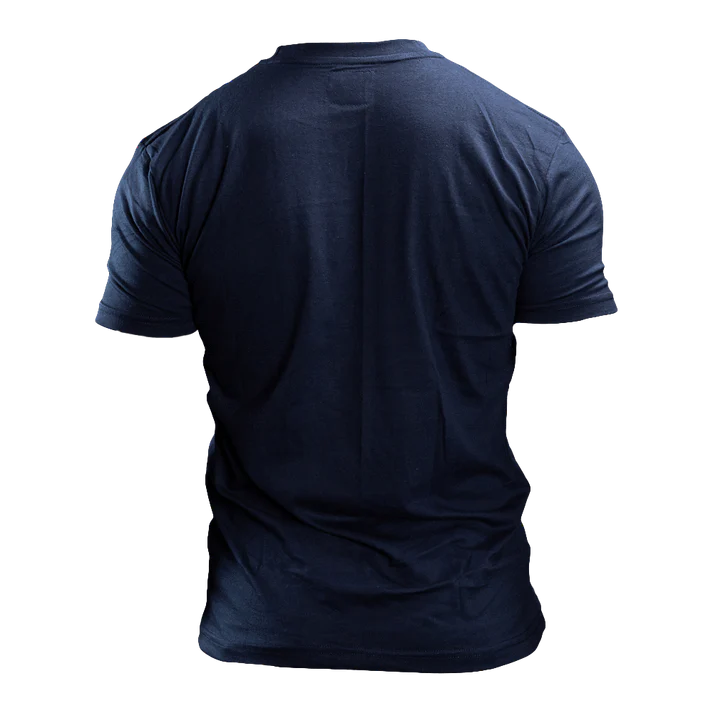 Тениска GROUND FORCE Jiu Jitsu V2 - Тъмносиня