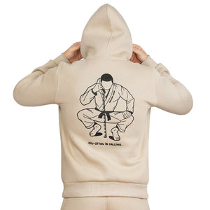 Ground Game Hanorac GROUND GAME Jiu-Jitsu Is Calling - Bej
