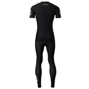 Tatami Fightwear Rash Guard TATAMI Katakana Short Sleeve Rash Guard - Black
