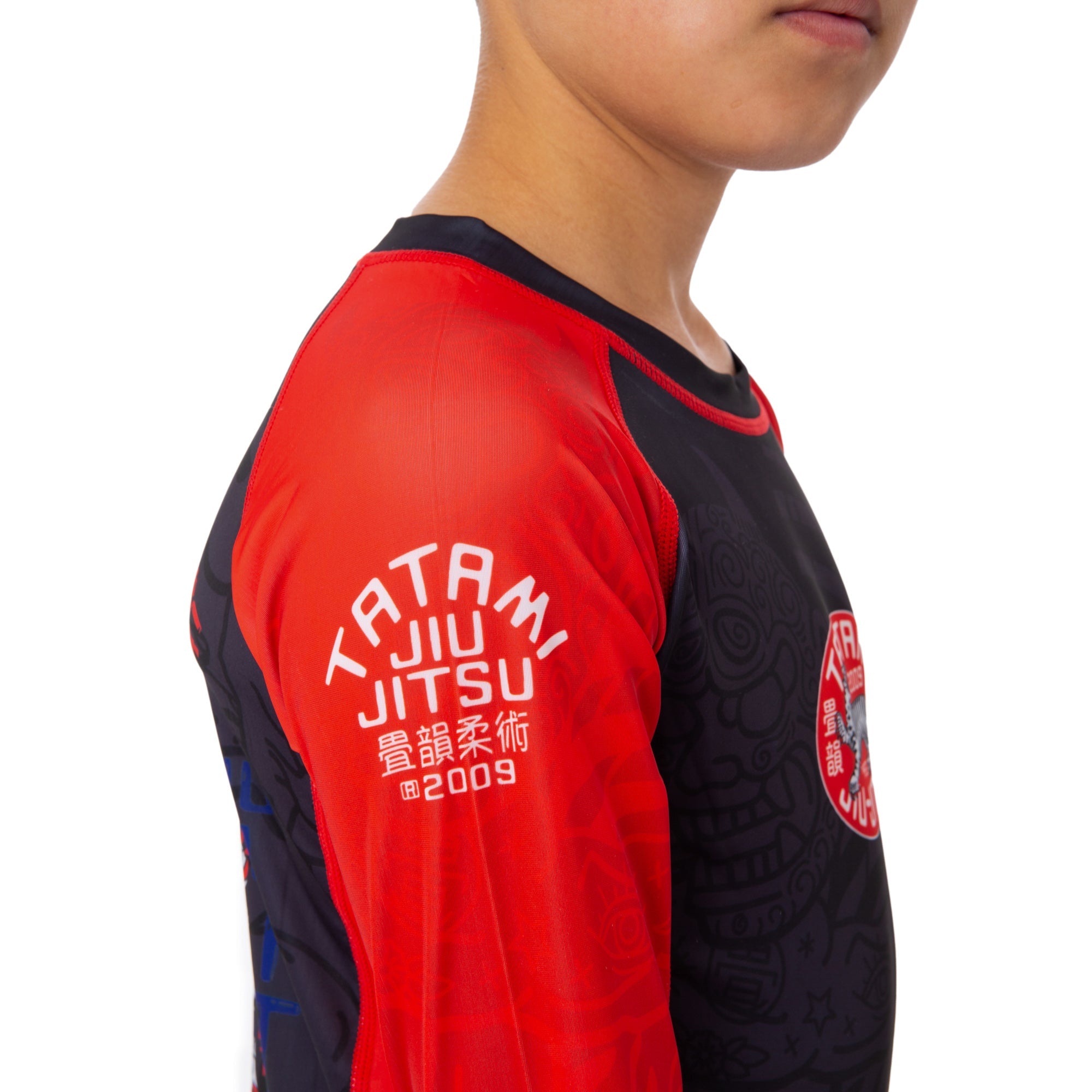 Tatami Fightwear Rash Guard TATAMI Kids Takedown Tiger Eco Tech Recycled Rash Guard